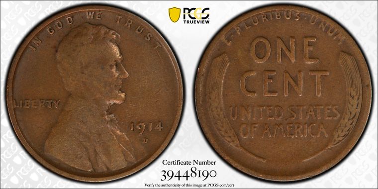 Cert 39448190 - Coin Image