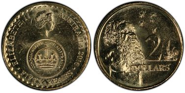 2016 $2 50 Yrs Decimal Currency MS66