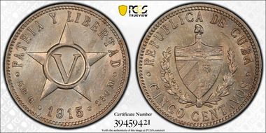 1915 5C MS63