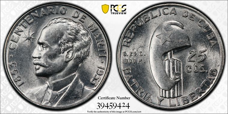 Cert 39459424 - Coin Image