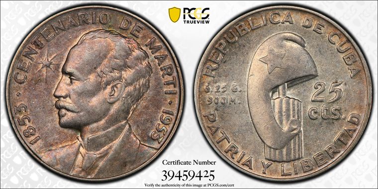 Cert 39459425 - Coin Image