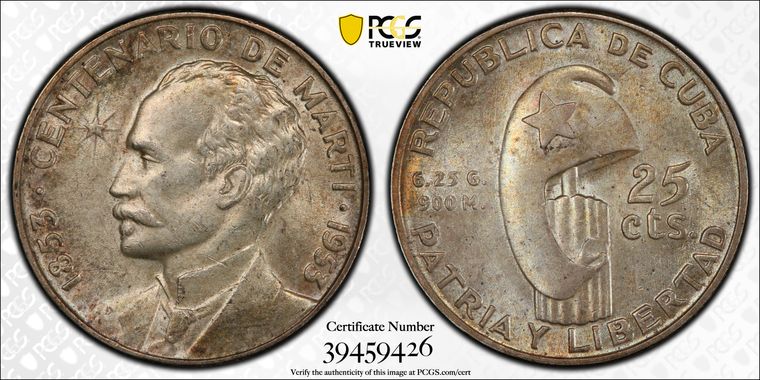 Cert 39459426 - Coin Image