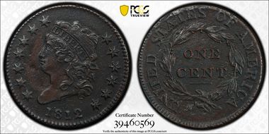 1812 1C S-290, Small Date N1BN