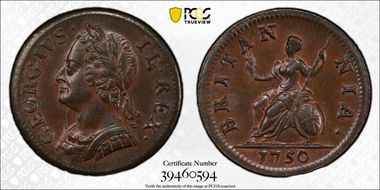 1750 1/4D S-3722 MS63BN