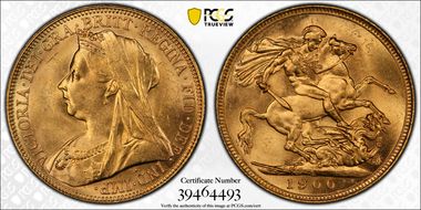 1900-S Sov S-3877 MS64