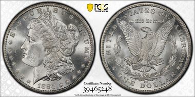 1884-CC $1 MS66