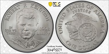 1998-S $1 RFK MS70