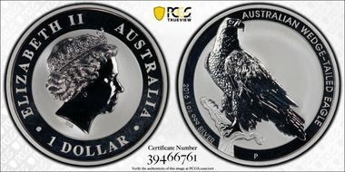 2016-P $1 Wedge Tailed Eagle MS67