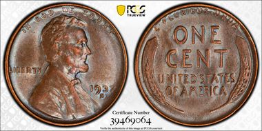 1937-D 1C AU55BN