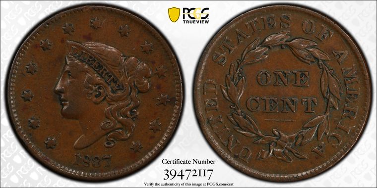 Cert 39472117 - Coin Image