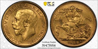 1919-S Sov S-4003 MS63