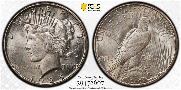 Cert 39478667 - Coin Image