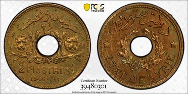 1940 2 1/2 P Lec-21 MS66