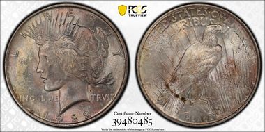 1922 $1 MS66+