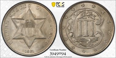 1861 3CS MS67