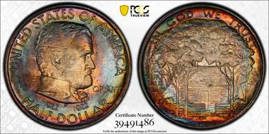 1922 50C Grant MS65