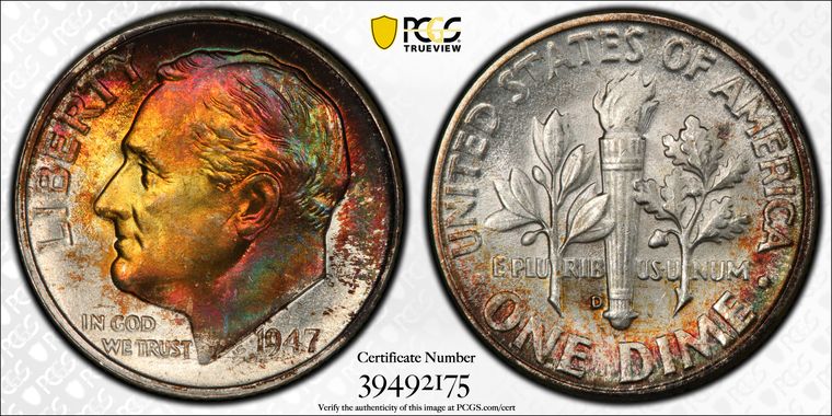 Cert 39492175 - Coin Image