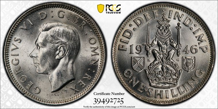 Cert 39492725 - Coin Image