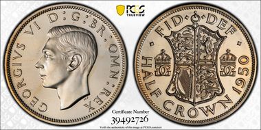 1950 1/2 Cr S-4106 PR66CAM