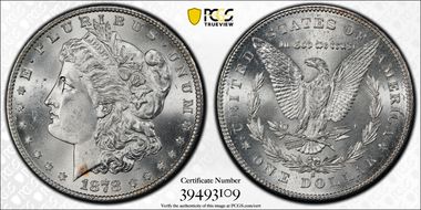 1878-S $1 MS65