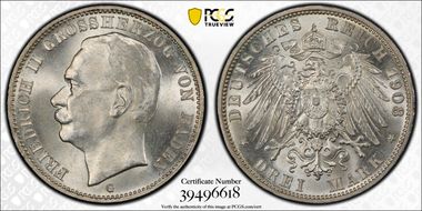 1908-G 3 Mk J-39 MS64