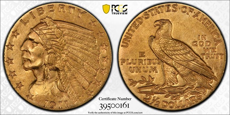 Cert 39500161 - Coin Image