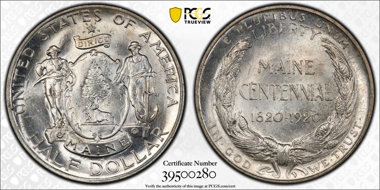 Cert 39500280 - Coin Image