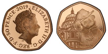2019 50p S-H67 Paddington-St Paul's Au PR70DCAM