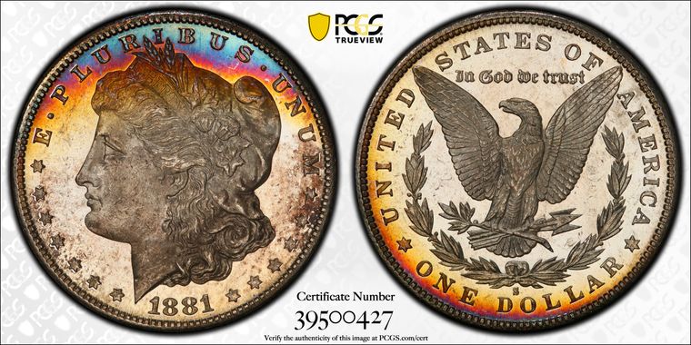 Cert 39500427 - Coin Image