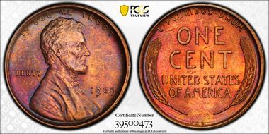 1909 VDB 1C MS64RB