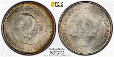 1952-S 50C Washington-Carver MS66+