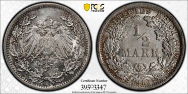 1917-F 1/2 Mk J-16 MS66