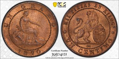 1870-OM 1C MS65RB