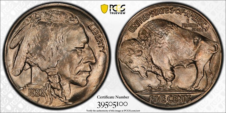 Cert 39505100 - Coin Image