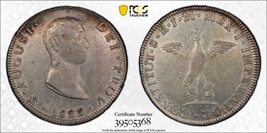 1822-Mo JM 8 R KM-304, Iturbide N1