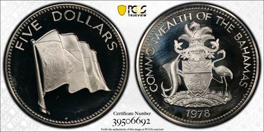 1978-FM $5 PR67DCAM
