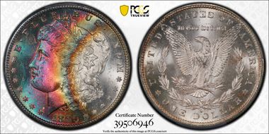 1880-S $1 MS67