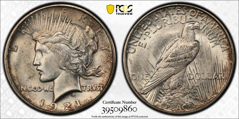 Cert 39509860 - Coin Image