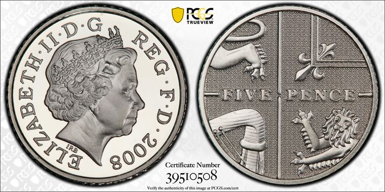 Cert 39510508 - Coin Image