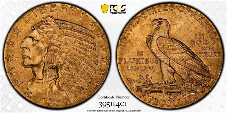 Cert 39511401 - Coin Image