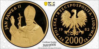 1982 CHI 2000 Zl John Paul II PR69DCAM