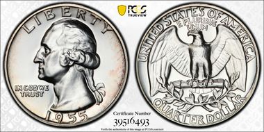 1955 25C PR66