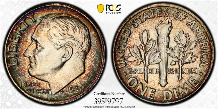 Cert 39519707 - Coin Image