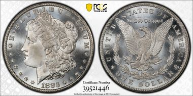 1883-CC $1 MS66+