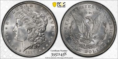 1888 $1 MS66