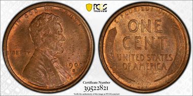 1909-S VDB 1C MS64RB