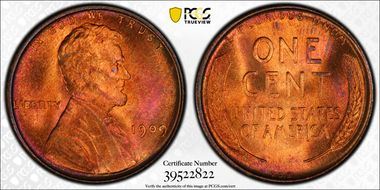 1909 VDB 1C DDO, FS-1102 MS66RB