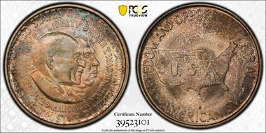 1952-S 50C Washington-Carver MS66+