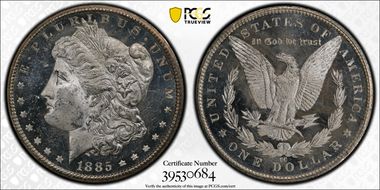 1885-CC $1 MS63DMPL