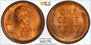 1909 VDB 1C MS67+ RD